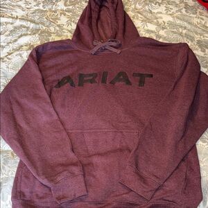 Ariat Men's Maroon Hoodie